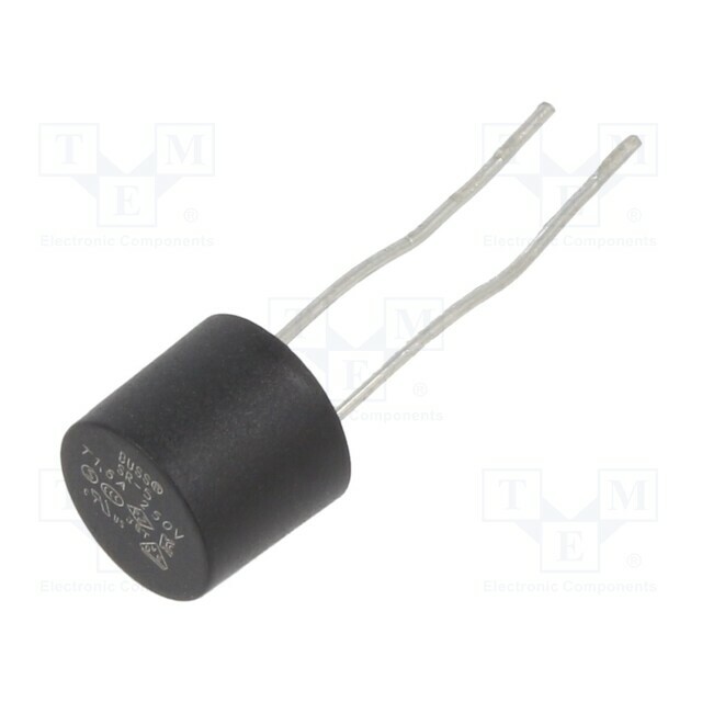 EATON/Bussmann Fuse: fuse; TR5; THT; 1