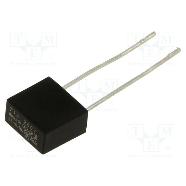EATON/Bussmann Fuse: fuse; TE5; THT; 1A