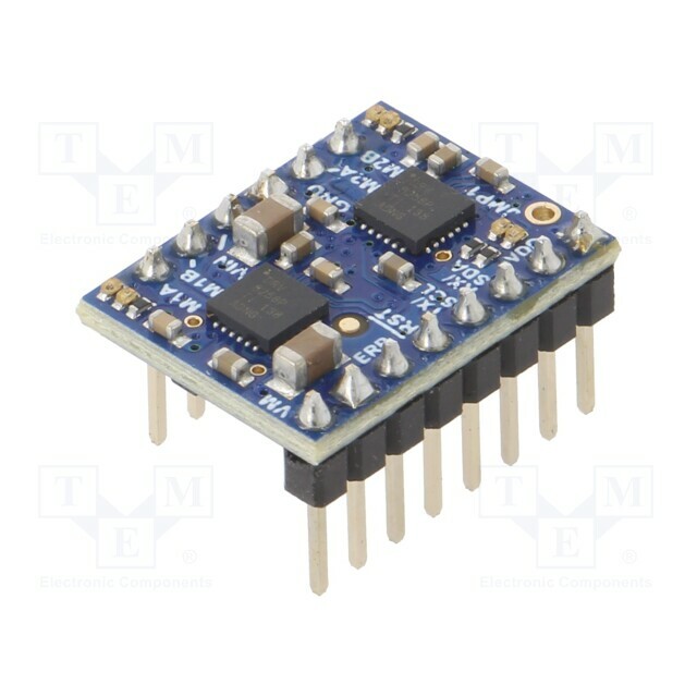 DC-motor driver; Motoron; UART; Icont out