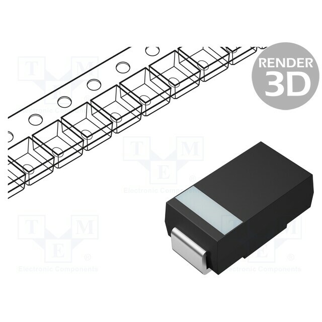 SMC DIODE SOLUTIONS Diode: rectifying; SMD