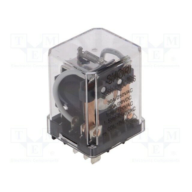 SHORI ELECTRIC Relay: electromagnetic; 12VDC; DPDT