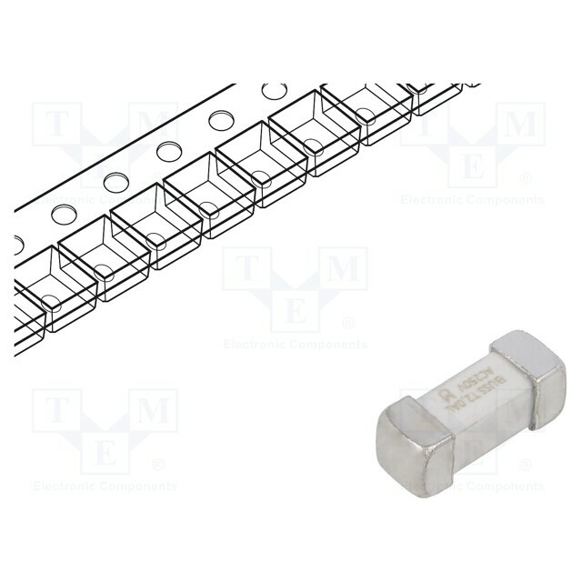 EATON/Bussmann Fuse: fuse; 12.5x4.8x4