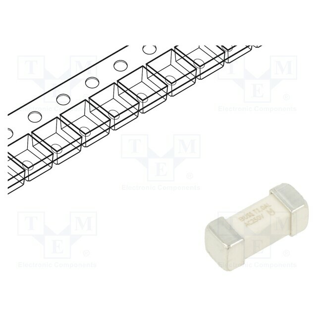 EATON/Bussmann Fuse: fuse; 12.5x4.8x4