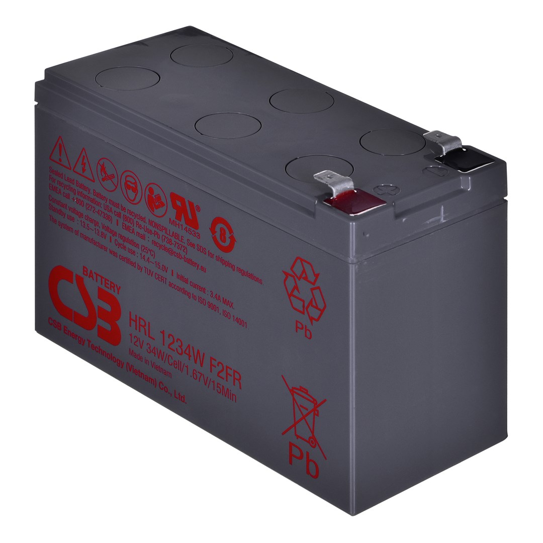 HITACHI CSB Battery CSB HRL1234WF2FR 12V