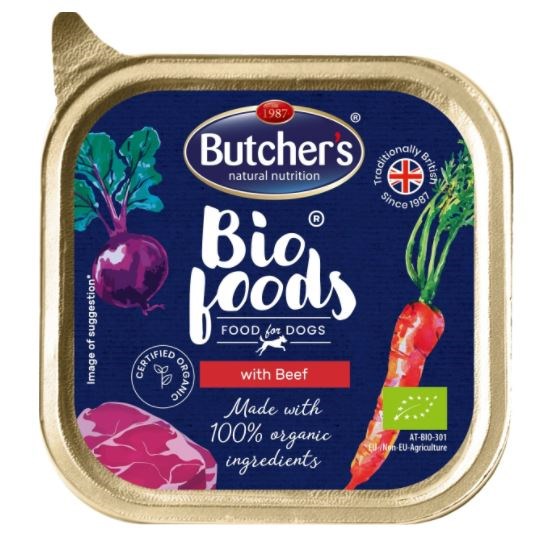 BUTCHER`S Bio Foods with beef -
