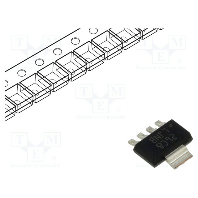 TEXAS INSTRUMENTS IC: voltage regulator; LDO