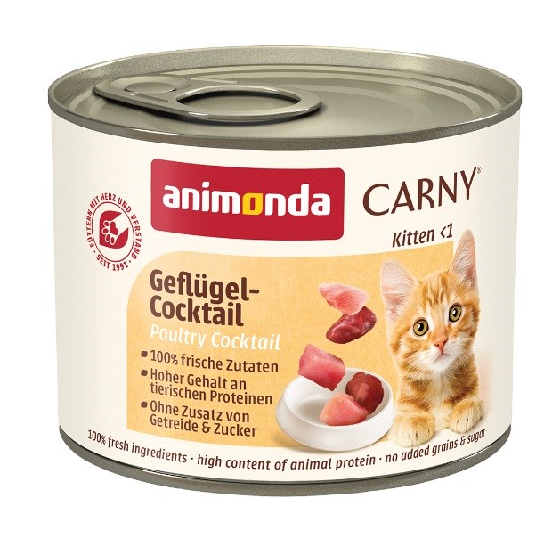 ANIMONDA Carny Kitten Poultry cocktail -