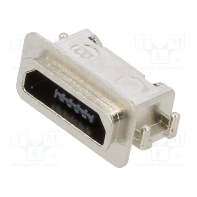 GCT Connector: USB B micro; socket