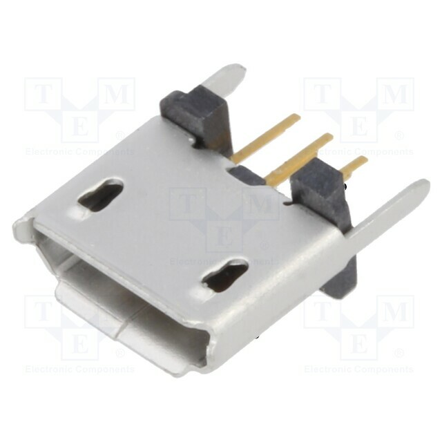 GCT Connector: USB B micro; socket