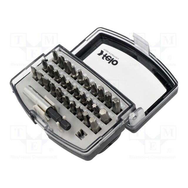 FELO Tools set: screwdriver bits; plastic