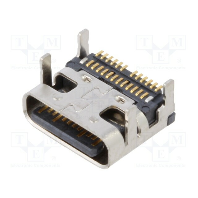 GCT Connector: USB C; socket; SMT