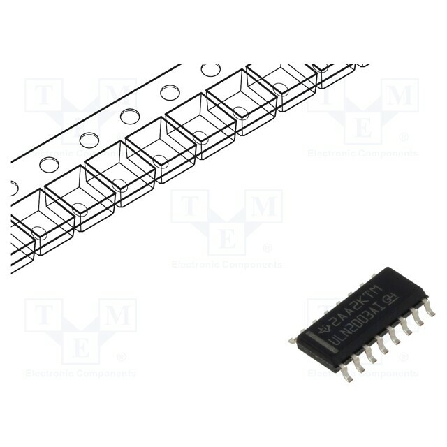 TEXAS INSTRUMENTS IC: driver; darlington,transistor