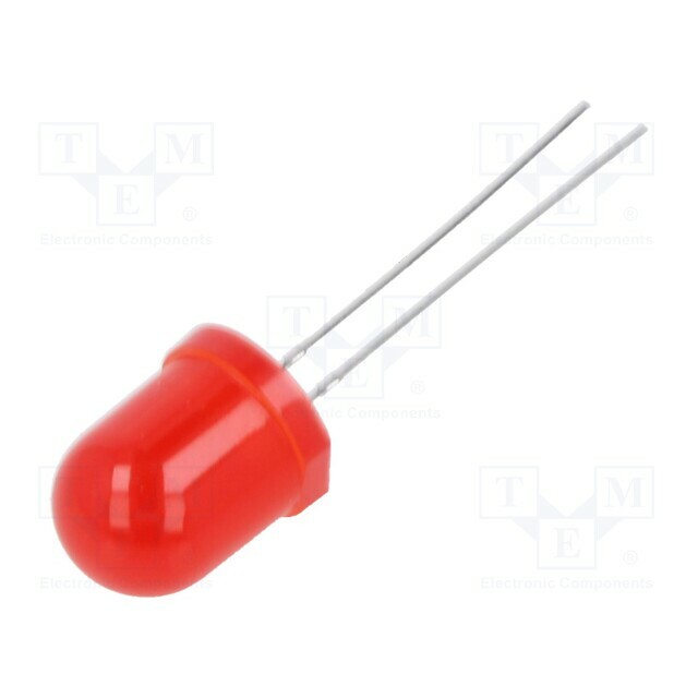 BRIGHTEK (EUROPE) LED; red; 10mm; 1500÷2000mcd