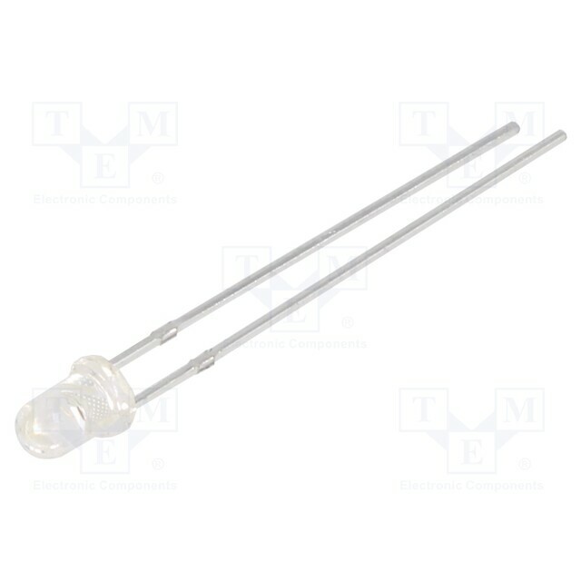 BRIGHTEK (EUROPE) LED; red; 3mm; 6500÷12000mcd