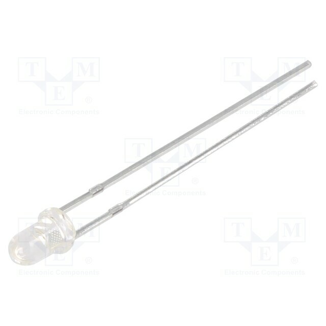 BRIGHTEK (EUROPE) LED; yellow; 3mm; 1400÷2500mcd
