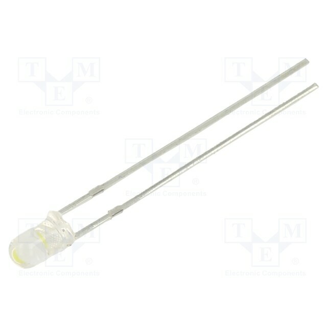 BRIGHTEK (EUROPE) LED; white cold; 3mm