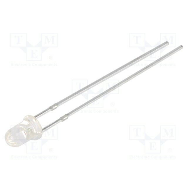 BRIGHTEK (EUROPE) LED; yellow; 3mm; 5000÷8500mcd