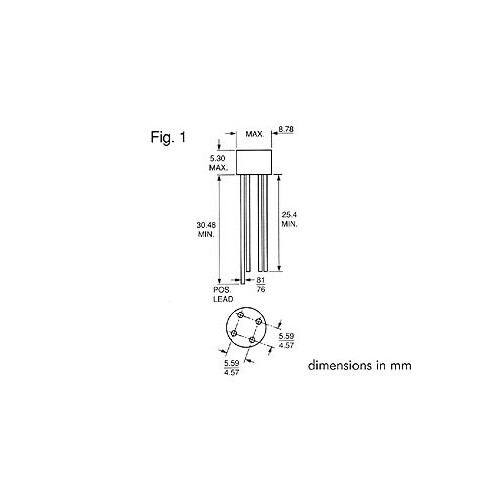 BRIDGE RECTIFIER 400V-1.5A (W04G) |