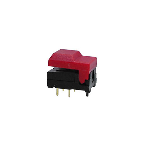 DIGITAST DIP PUSH-BUTTON SWITCH BLACK CAP