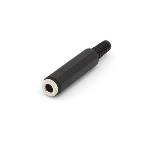 6.35mm PLASTIC BOOT NICKEL FEMALE