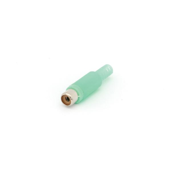 RCA PLUG FEMALE - GREEN |