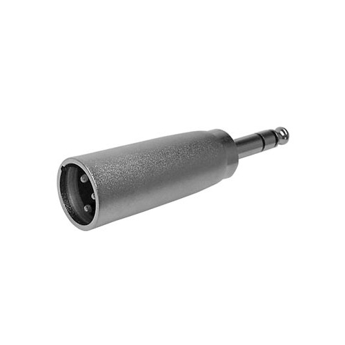 3P XLR PLUG TO 6.35mm