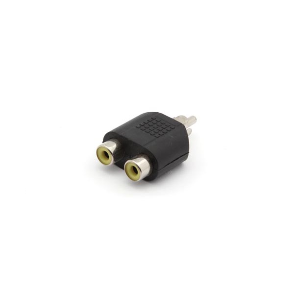 DUAL FEMALE RCA TO MALE RCA