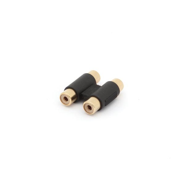DUAL FEMALE RCA TO DUAL FEMALE