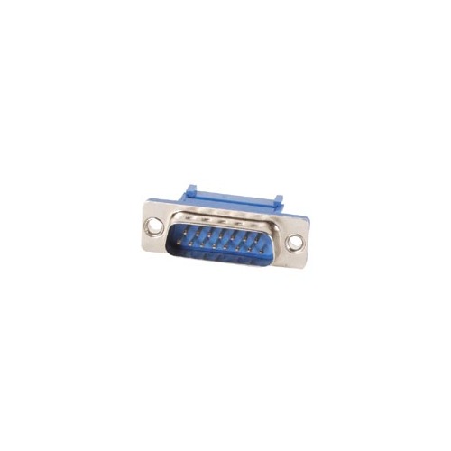 MALE 15-PIN SUB-D CONNECTOR FOR FLAT