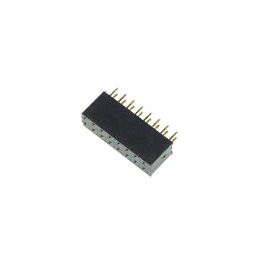 16-PIN DUAL PIN HEADERS - FEMALE