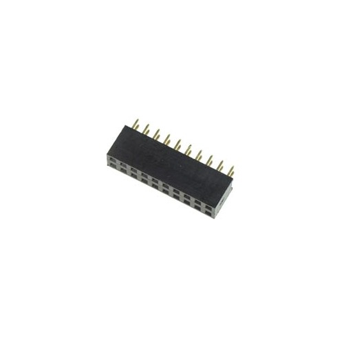 20-PIN DUAL PIN HEADERS - FEMALE