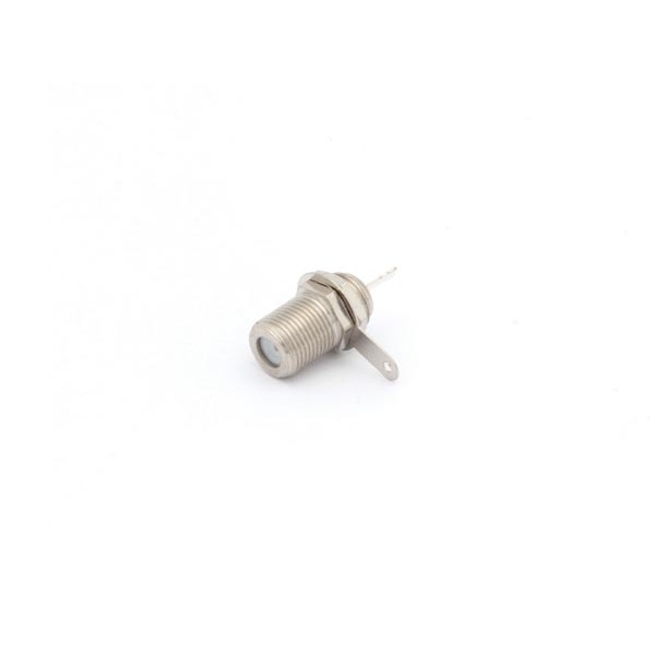 F FEMALE BULKHEAD WITH WASHER AND