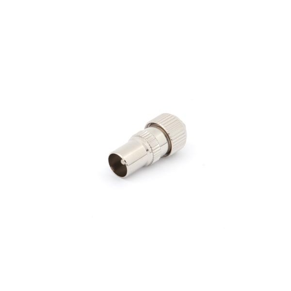 TV PLUG METAL 9.5mm/2.3mm