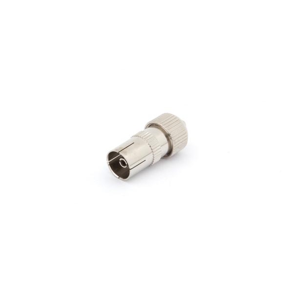 TV PLUG METAL 9.5mm/2.3mm