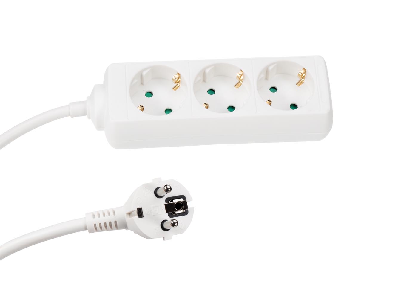 Socket with 3 outlets - 1
