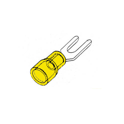 FORKED SPADE YELLOW 5.3mm |