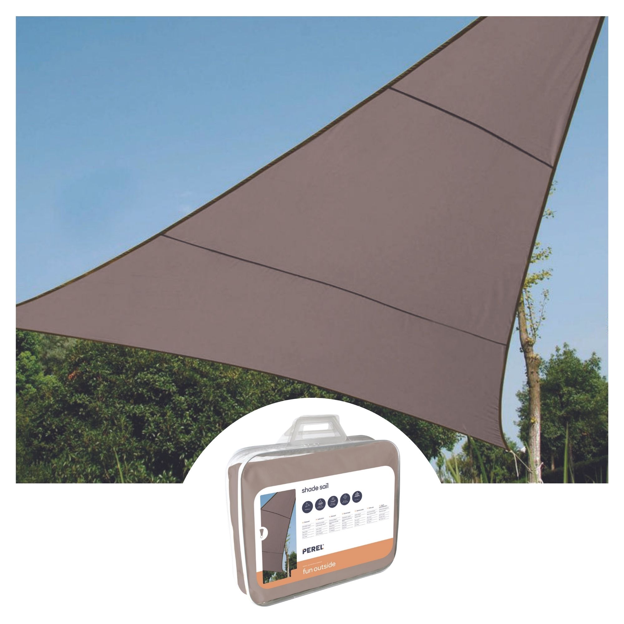 Shade sail - triangle - 3