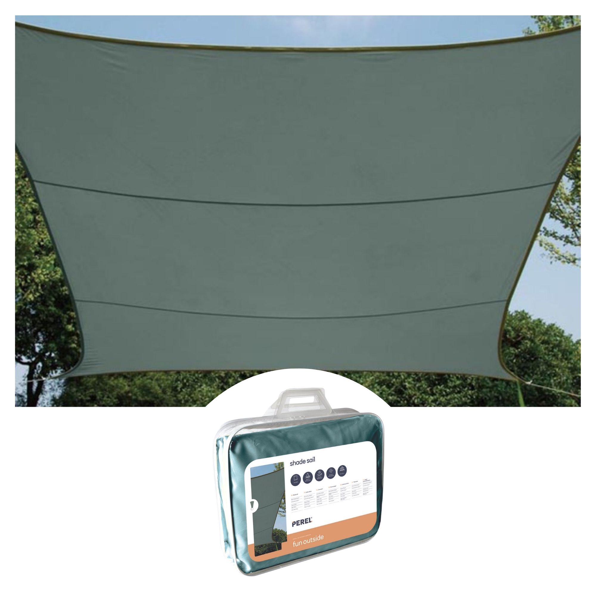 Shade sail - rectangular - 2