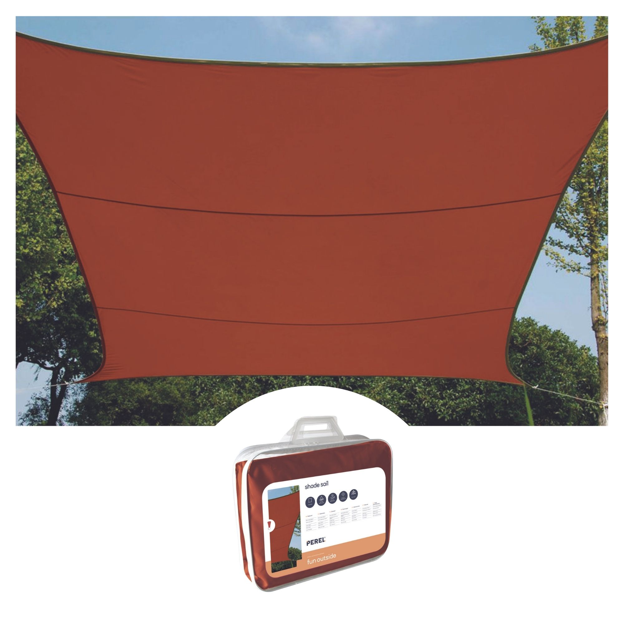 Shade sail - rectangular - 2