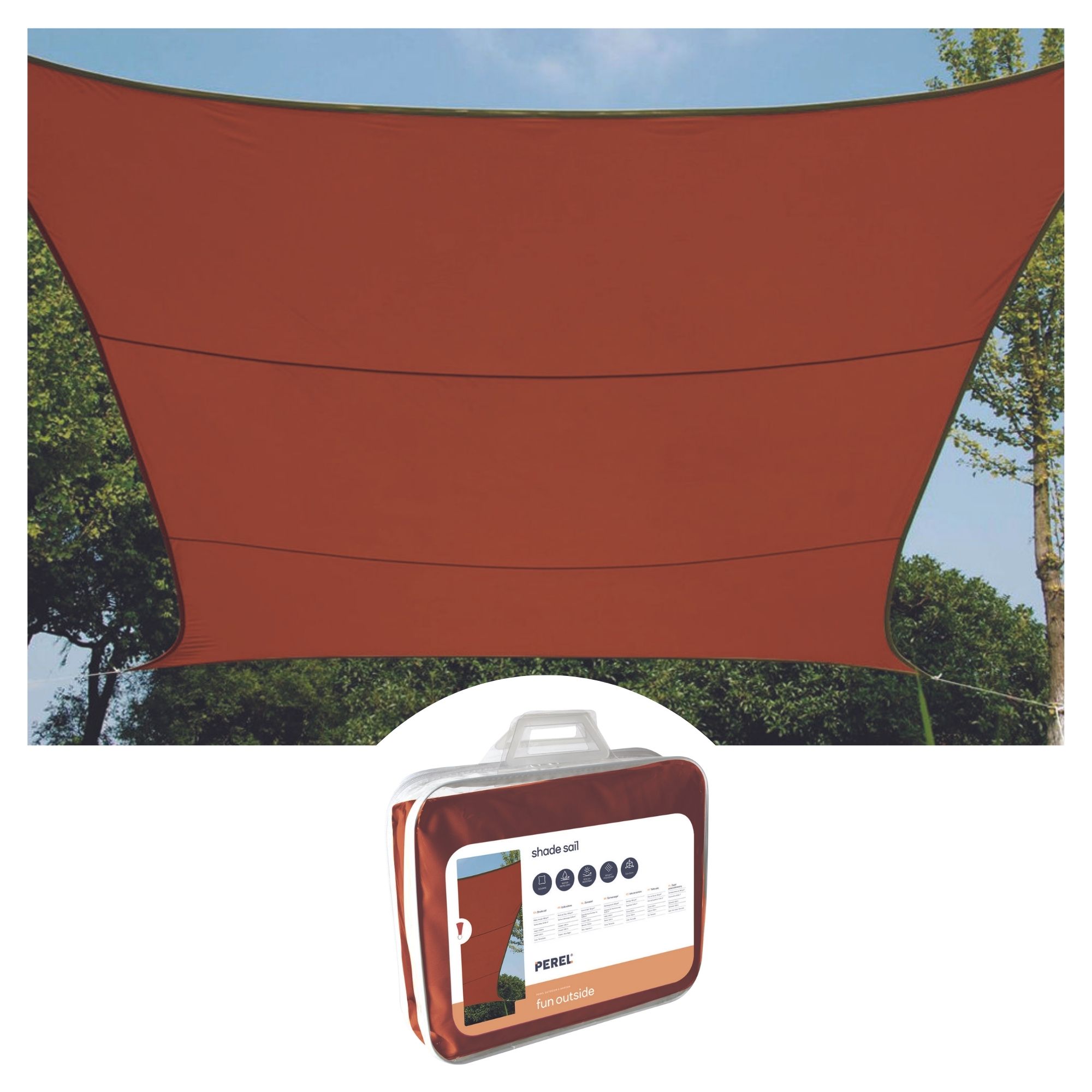 Shade sail - square - 3