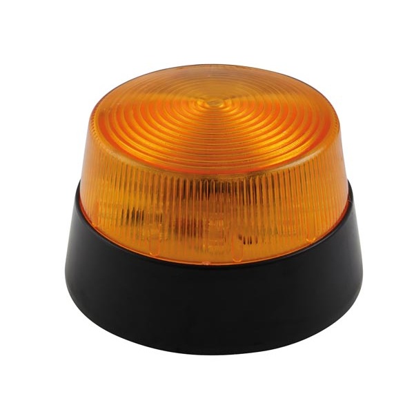 LED FLASHING LIGHT - AMBER -