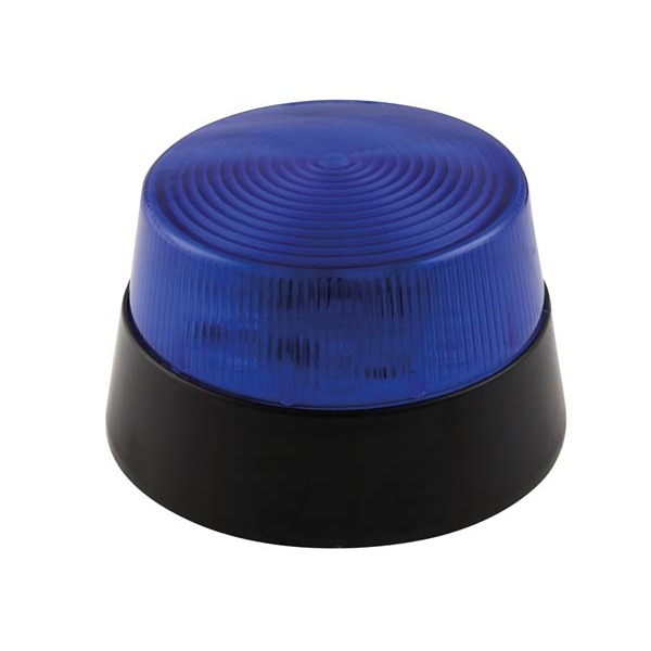 LED FLASHING LIGHT - BLUE -