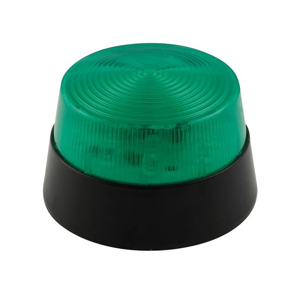 LED FLASHING LIGHT - GREEN -
