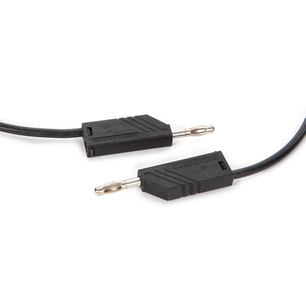 MEASURING LEAD 4mm 50cm / BLACK