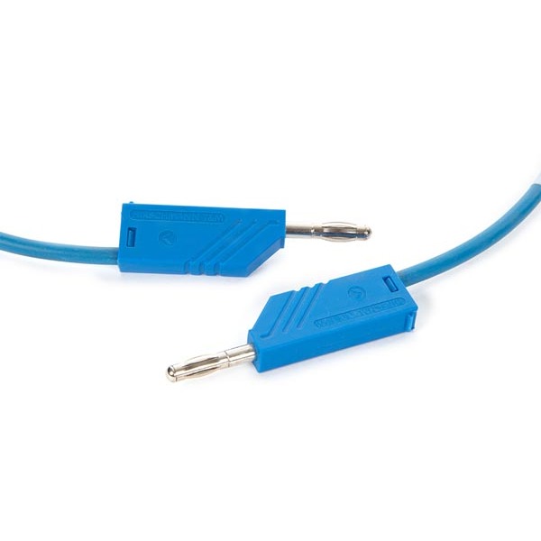 MEASURING LEAD 4mm 50cm / BLUE