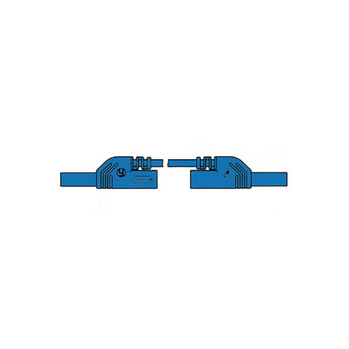 CONTACT PROTECTED INJECTION-MOULDED MEASURING LEAD 4mm