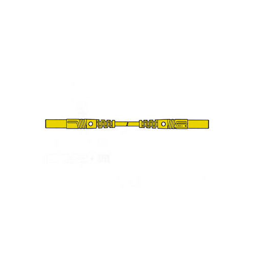 CONTACT PROTECTED INJECTION-MOULDED MEASURING LEAD 4mm