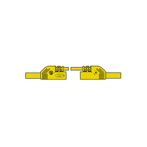 CONTACT PROTECTED INJECTION-MOULDED MEASURING LEAD 4mm