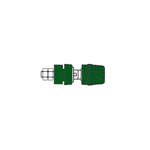 INSULATED 4mm SOCKET WITH CLAW EDGE