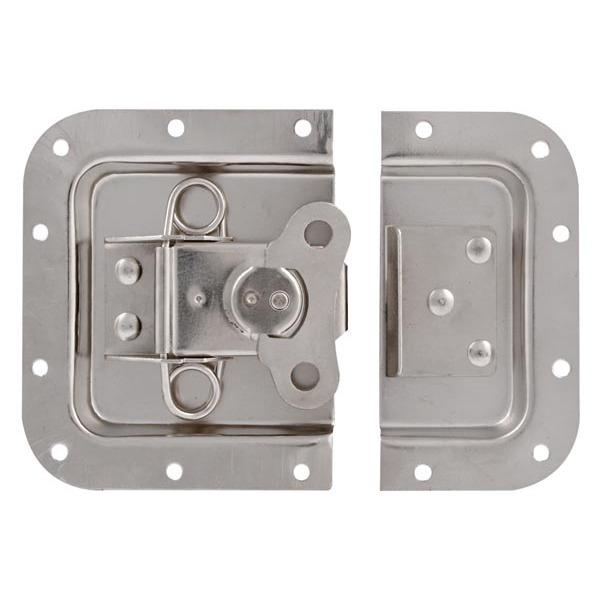 LOCK, WHITE METAL, 171 x 126mm
